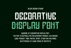 Qujonge - Artdeco Font