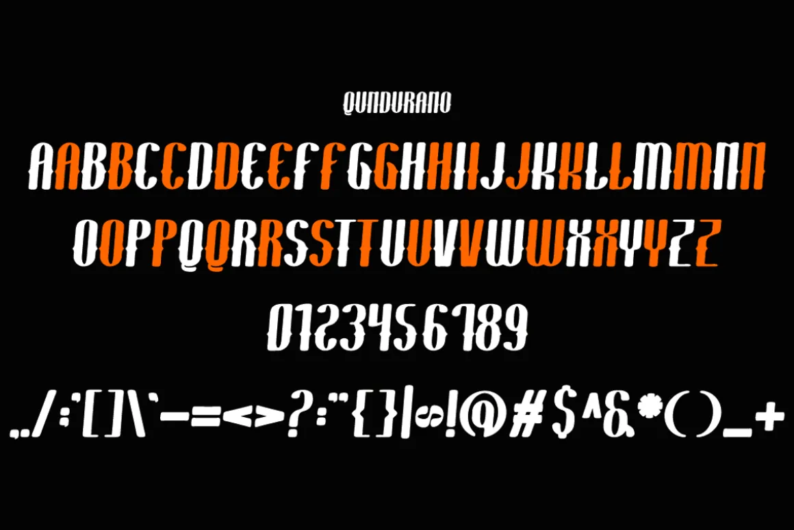 Qundurano - Sport Font