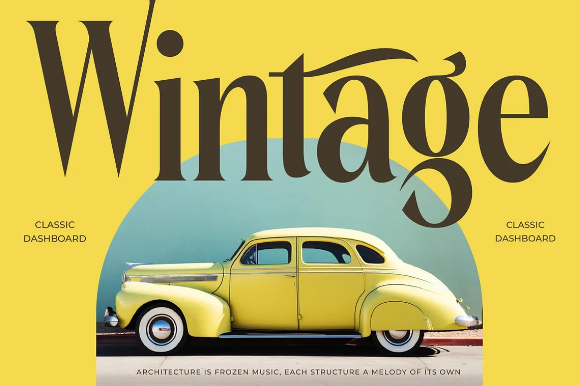Rachon Bold Tall Display Serif