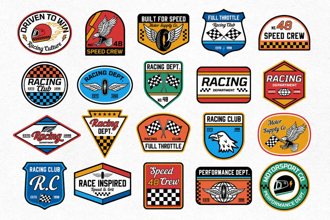 Racing Badges