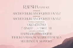 Raesha - Stylish Serif Font