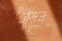 Rafter Handwriting Fonts Duo