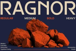 Ragnor - Futuristic Y2K Fonts