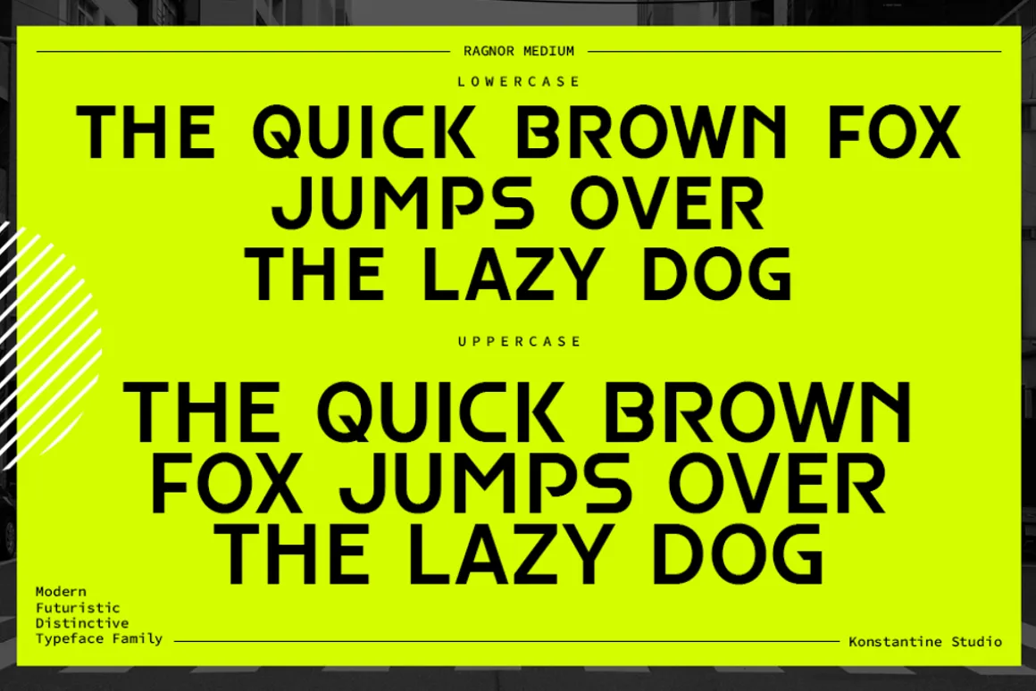 Ragnor - Futuristic Y2K Fonts