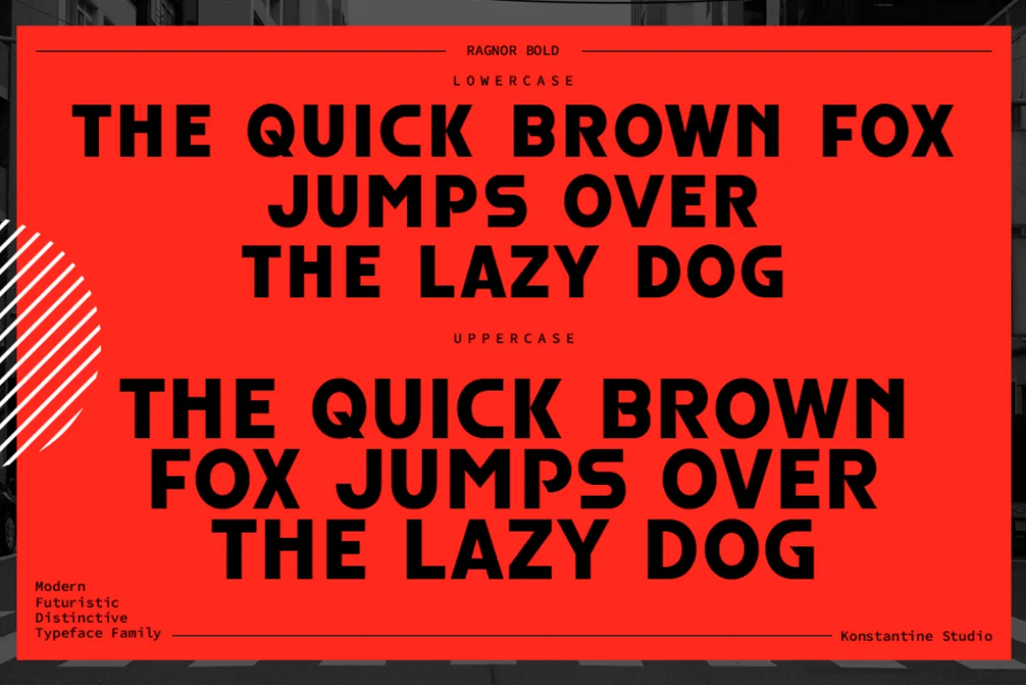 Ragnor - Futuristic Y2K Fonts