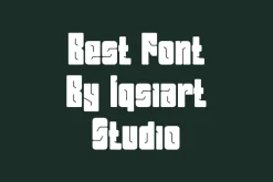 Raikan Cogino - Round Bold Font