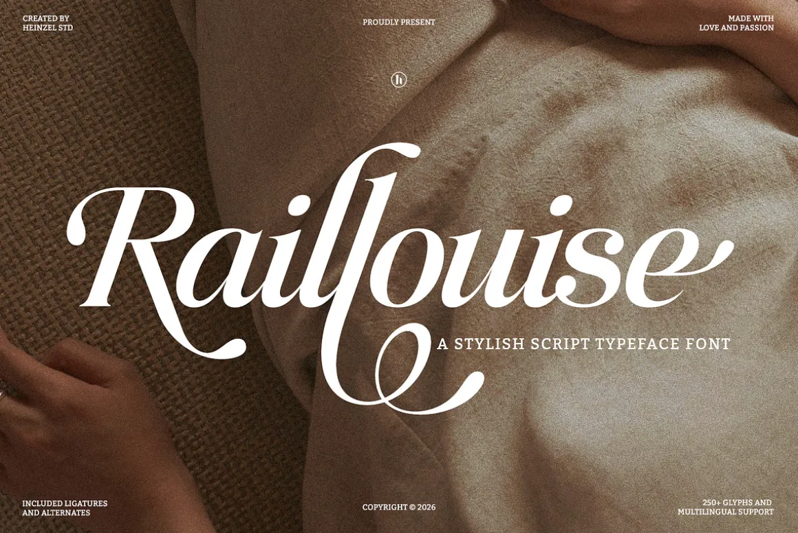 Raillouise Stylish Script Font