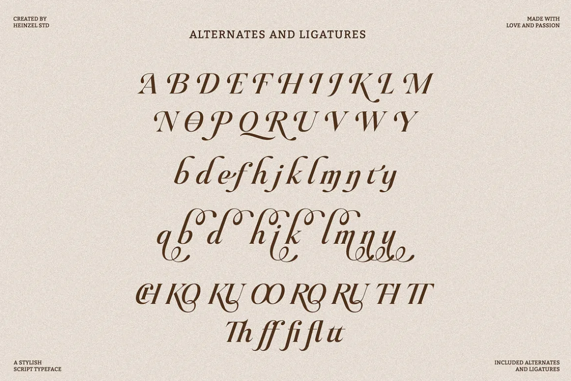 Raillouise Stylish Script Font