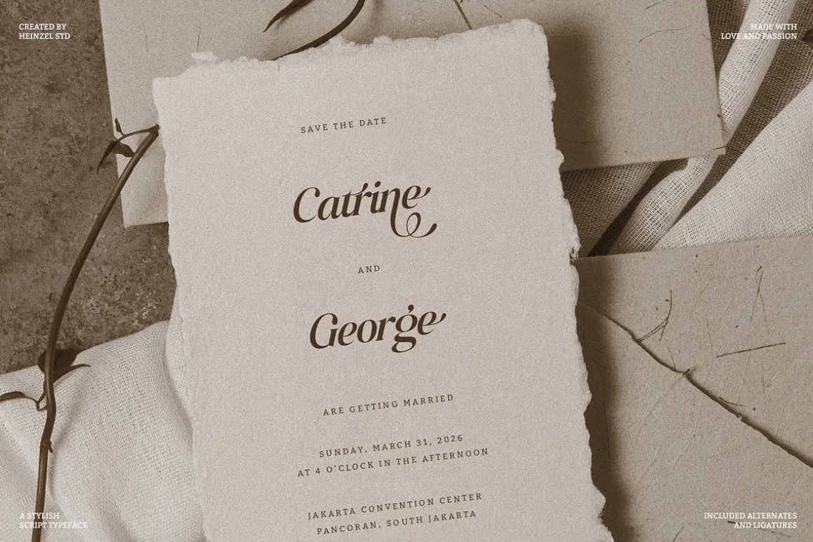 Raillouise Stylish Script Font