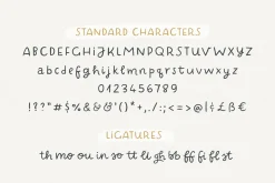 Rainbows | fun handwritten font