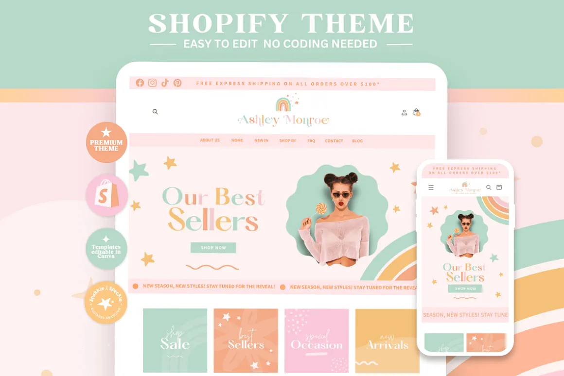 Rainbow Shopify Theme