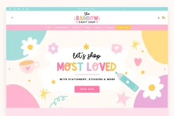 Rainbow Shopify Theme for Craft