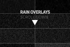 Rain Effect TEXT & Overlays & Brush