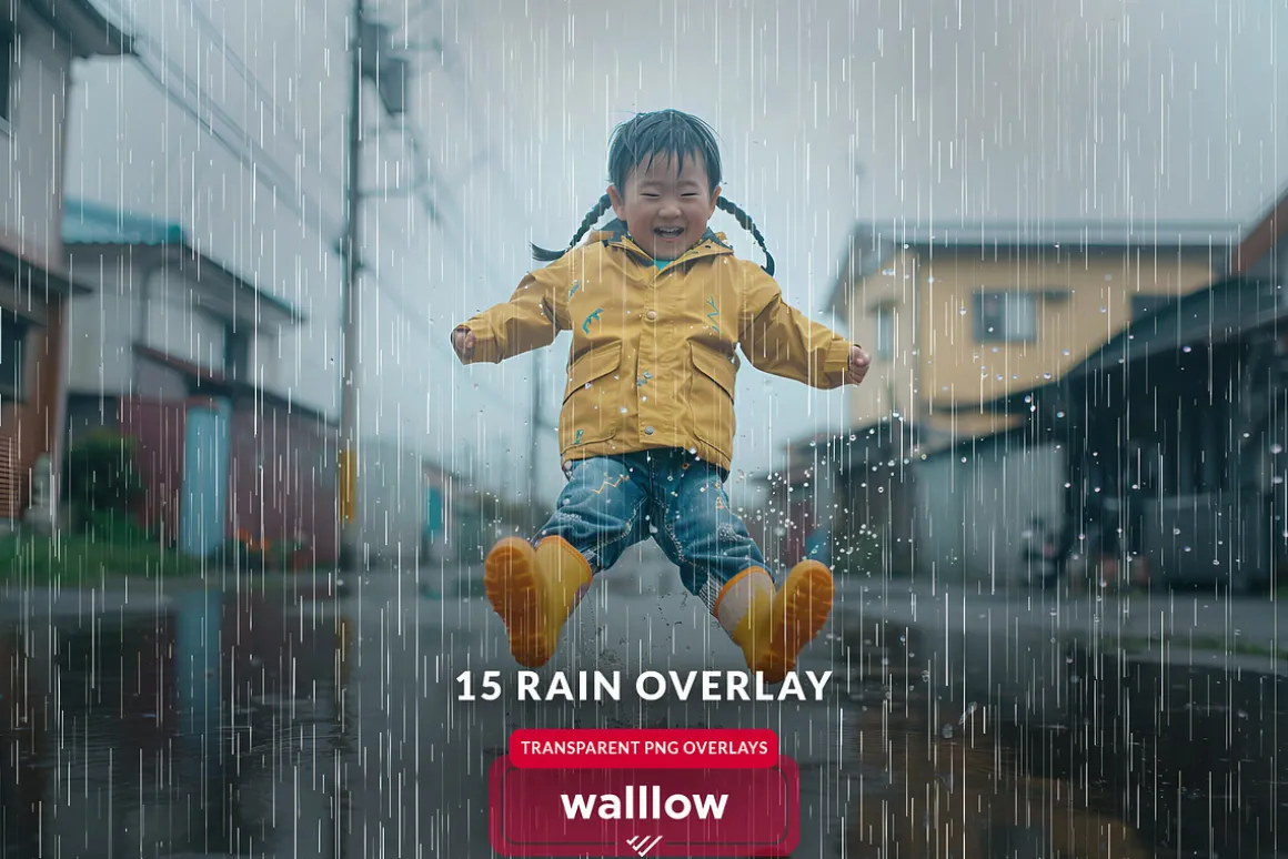Rain png Transparent photo overlays
