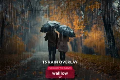 Rain png Transparent photo overlays