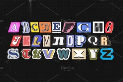 RANSOM ALPHABET FONT