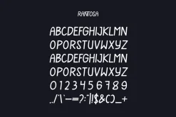 Rantosa - Funny Font