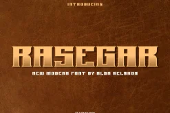 Rasegar Font