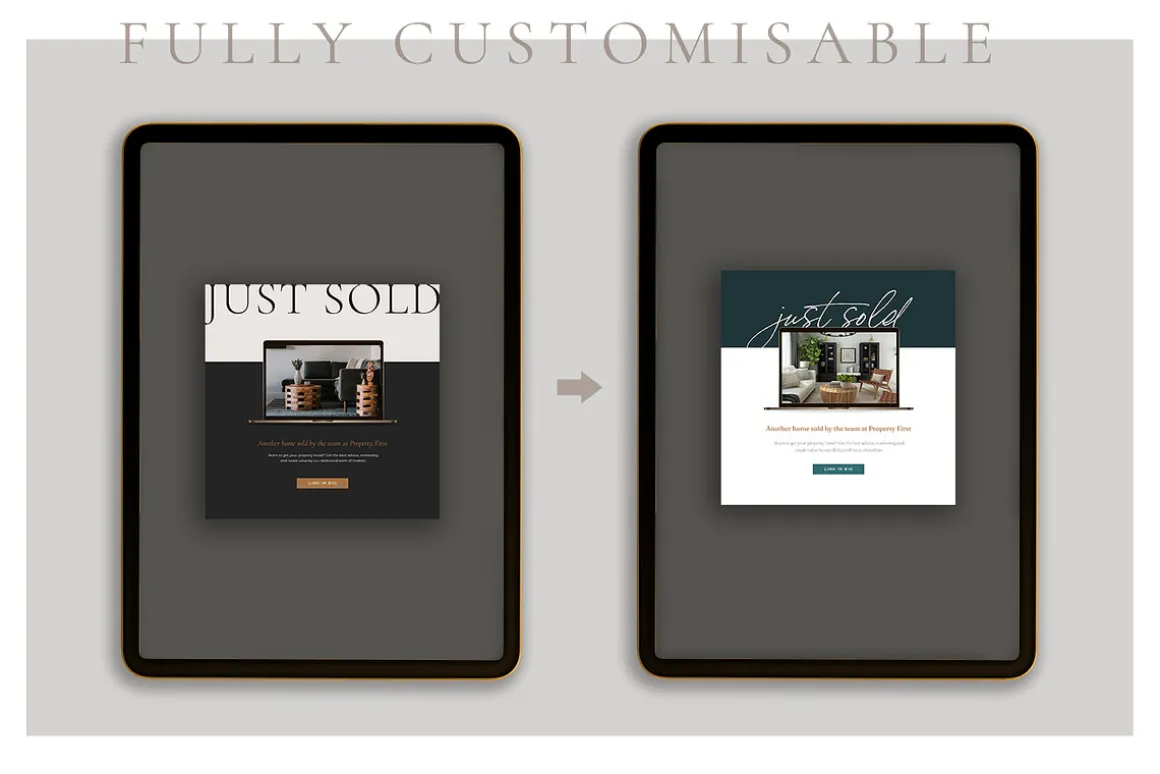 Real Estate Social Pack | Canva | PS