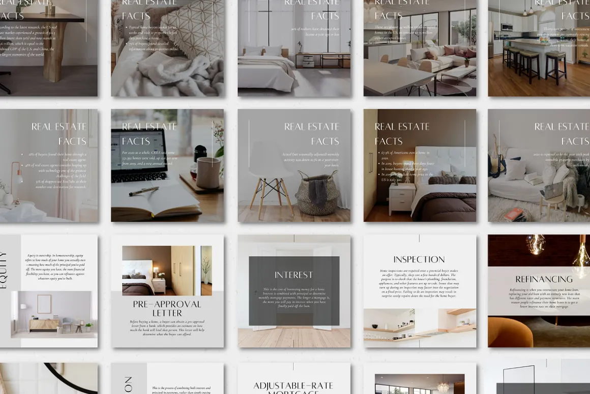 100 Real Estate Instagram Posts