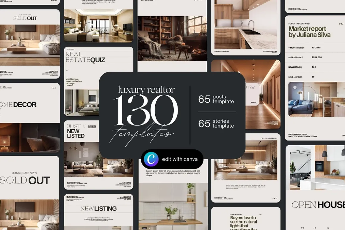 Real Estate Instagram Post + Story