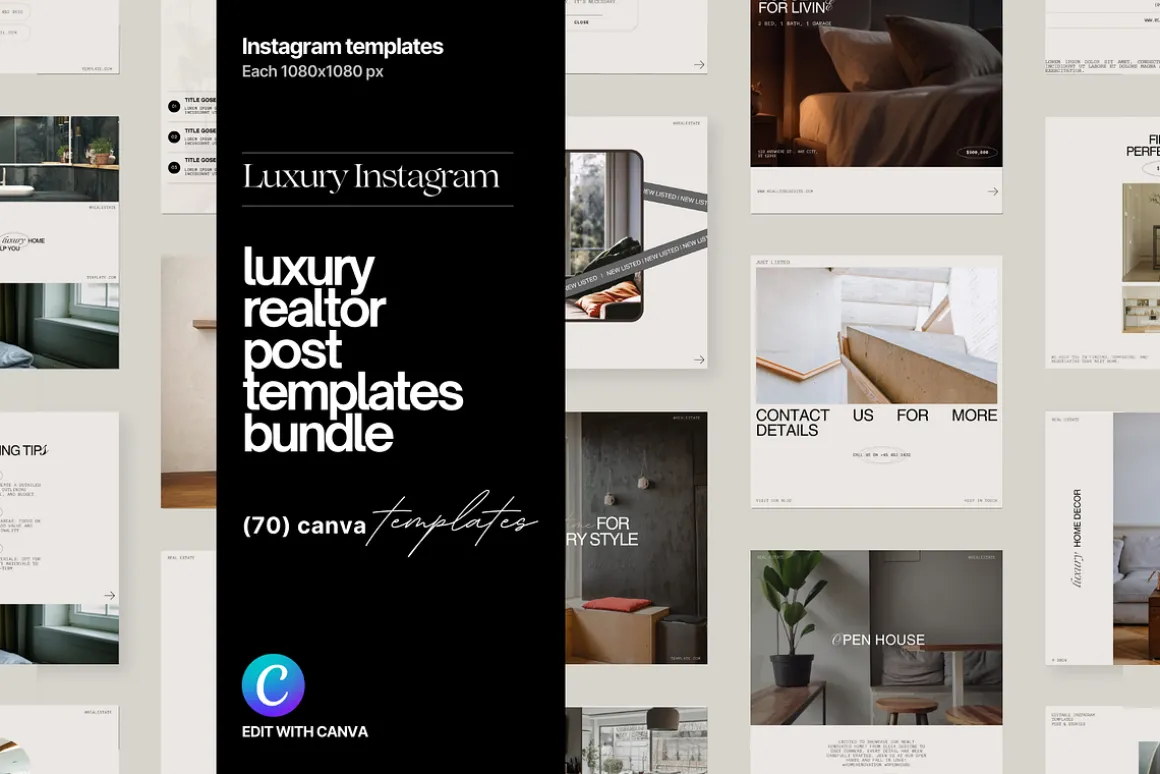 Real Estate Instagram Post Templates