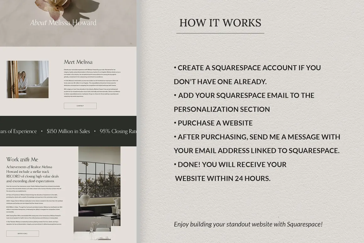 Real estate realtor website template