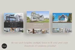 Real Estate Social Media Templates