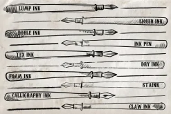 Real Ink Brushes for Procreate