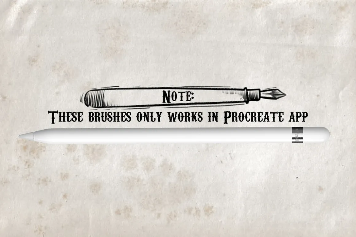Real Ink Brushes for Procreate