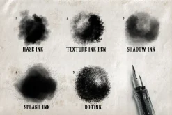 Real Ink Brushes for Procreate