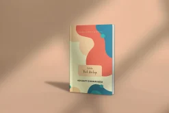 Realistic book mockup design