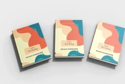 Realistic book mockup design