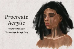 Realistic Acrylic Procreate Pack