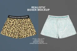 Realistic Boxer Mockup