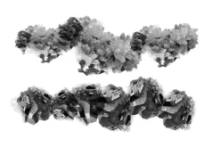 Realistic Crystal brush set