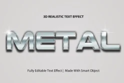 Realistic 3D Text Effect & Style