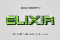 Realistic 3D Text Effect & Style