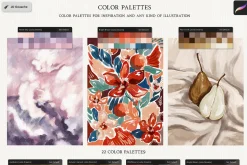 Realistic Gouache Procreate Brushes