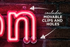 Realistic Neon Photoshop Effect