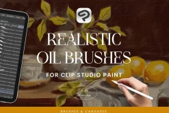 Realistic Oil Brushes CSP