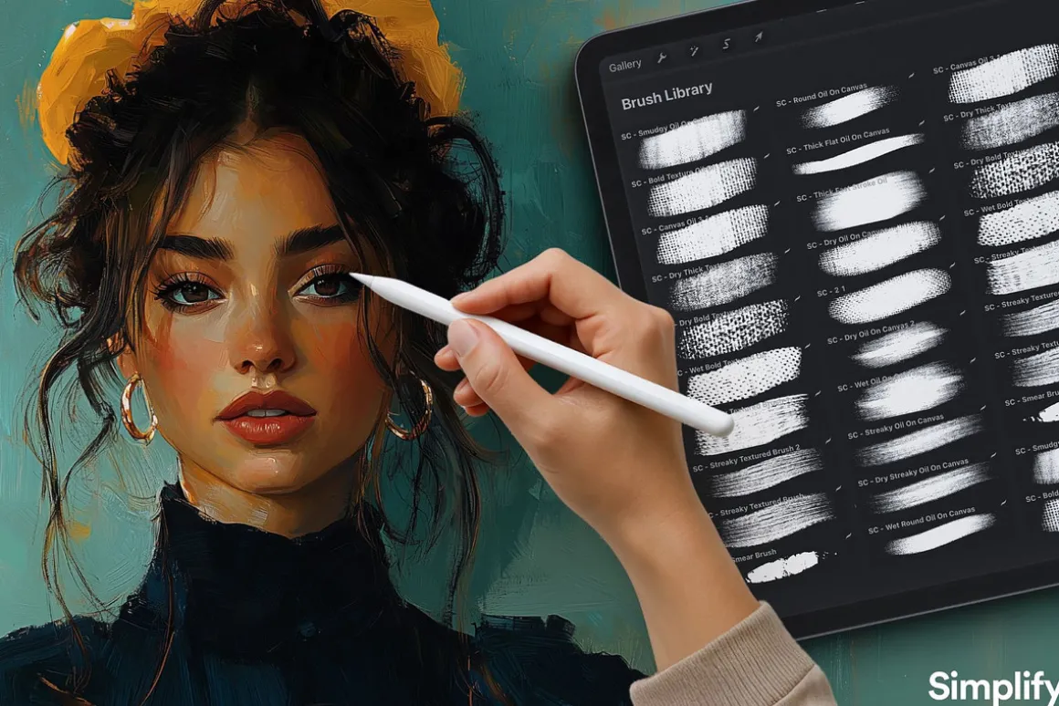 Realistic Oil Procreate Brushes