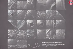 Realistic Plastic Wrap Overlays