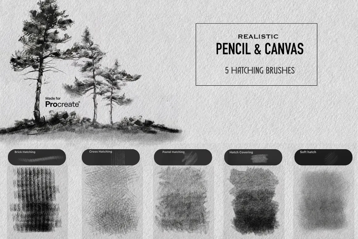 Real Pencil & Canvas for Procreate