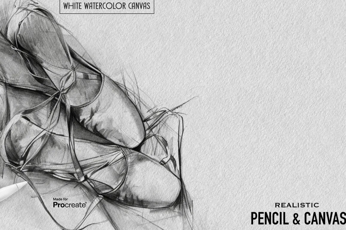 Real Pencil & Canvas for Procreate