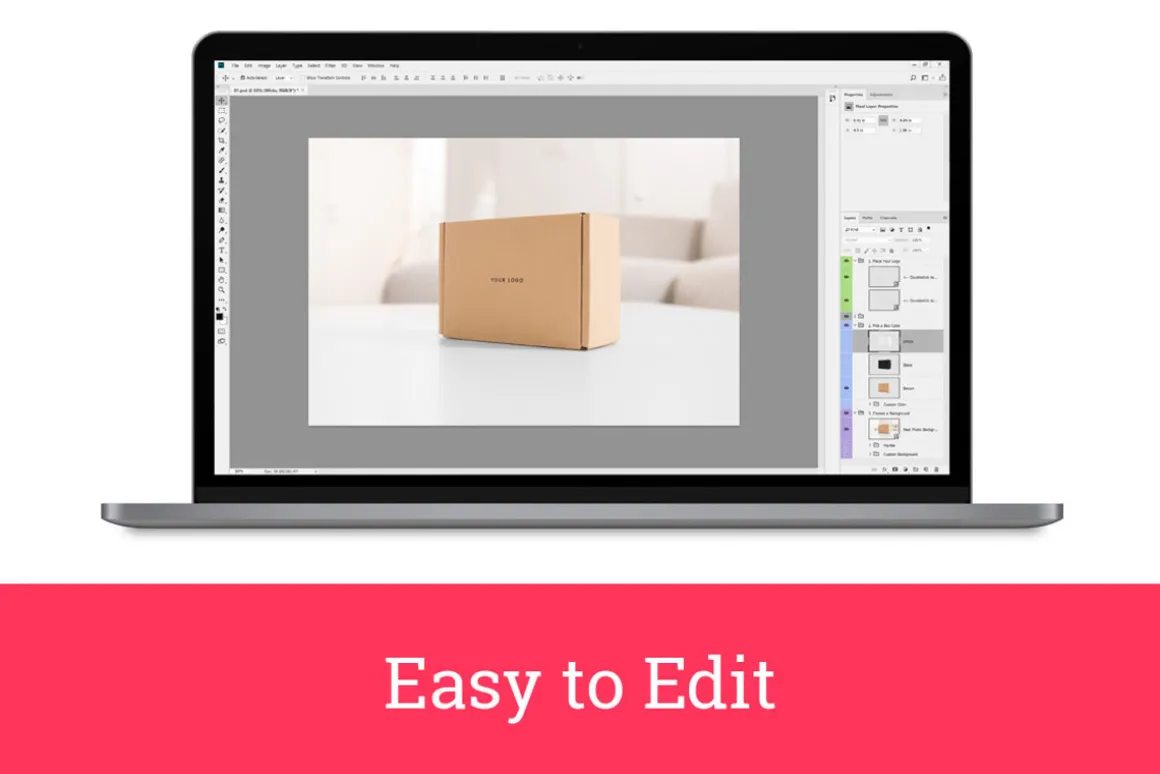 3 Real Photo Product Box Mockups