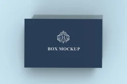 Rectangular Luxury Gift Box Mockup