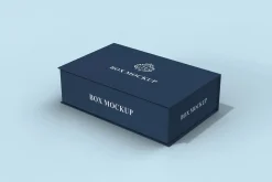 Rectangular Luxury Gift Box Mockup