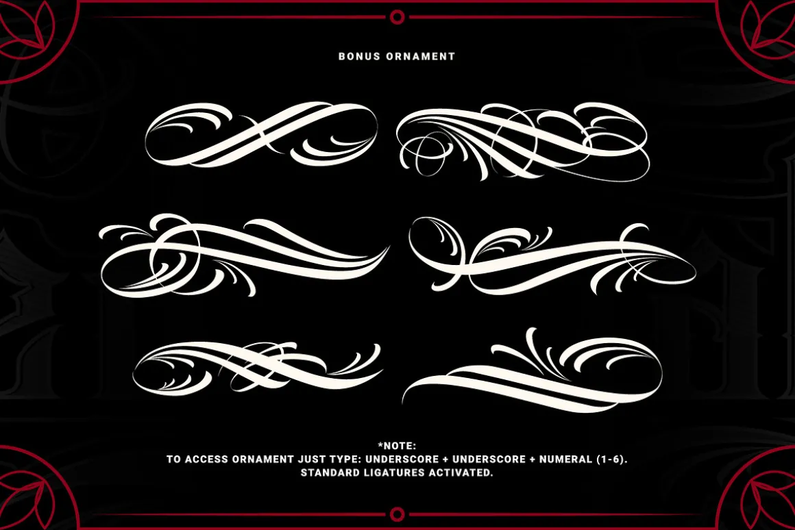 Red Royale – Blackletter Fonts