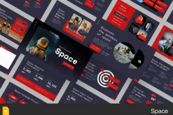 Red Space Universe GSlides, PPoint